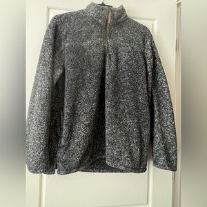 Alpine Sherpa Black and Gray Jacket